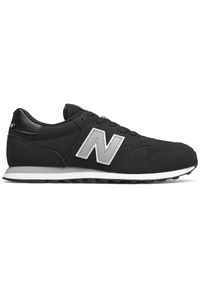 Buty New Balance GM500BKG - czarne. Zapięcie: sznurówki. Kolor: czarny. Materiał: materiał, syntetyk #1