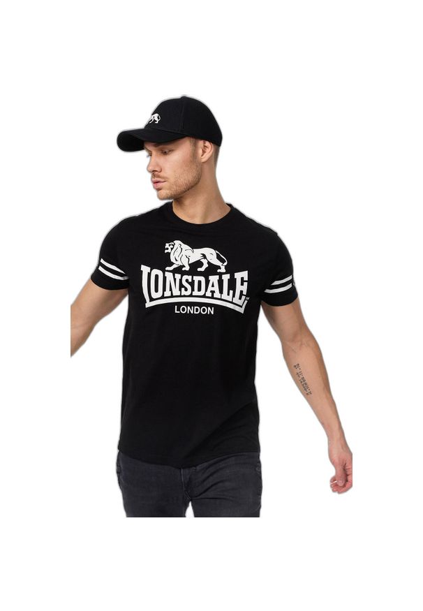 Koszulka Lonsdale Aldeburgh. Kolor: czarny