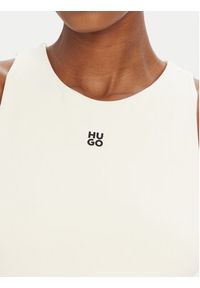 Hugo - HUGO Body Dasiel 50545196 Écru Slim Fit. Materiał: syntetyk