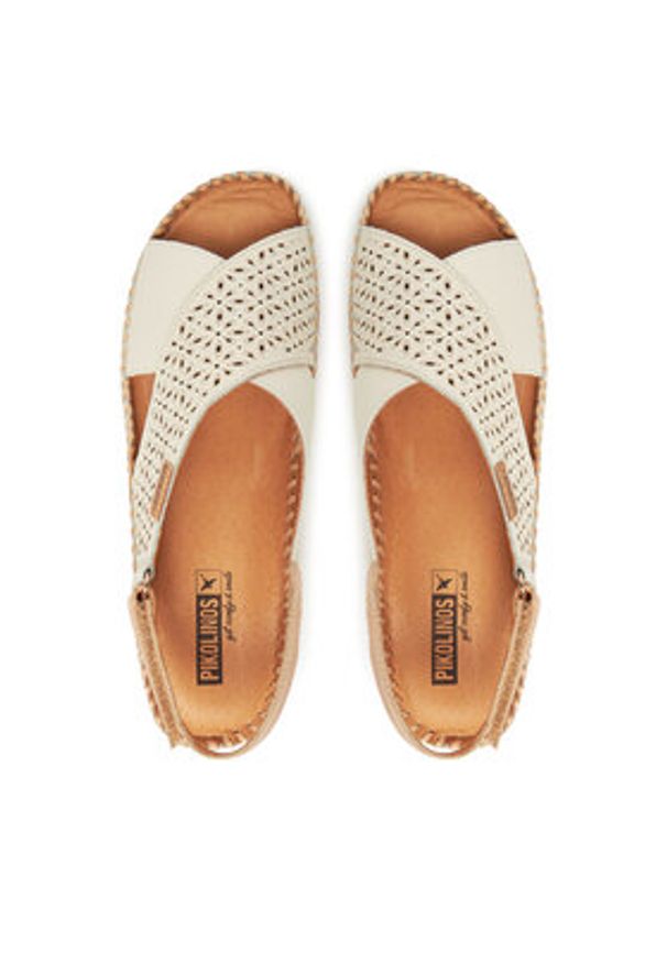 Pikolinos Sandały W8K-0848C1 Biały. Kolor: biały. Materiał: skóra