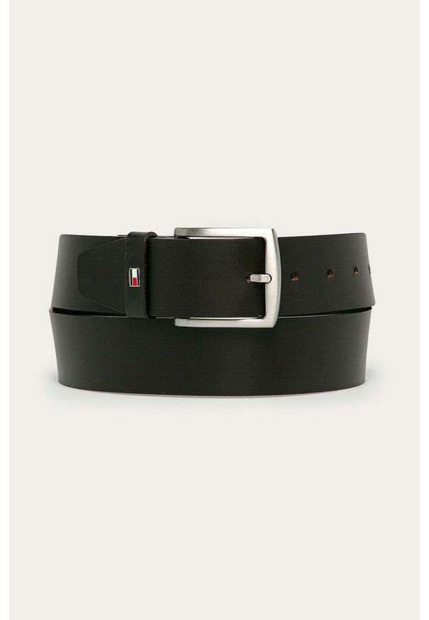 TOMMY HILFIGER - Tommy Hilfiger - Pasek New Denton E367863162. Kolor: brązowy
