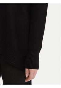 Kontatto Sweter 3M0822C Czarny Relaxed Fit. Kolor: czarny. Materiał: syntetyk #8