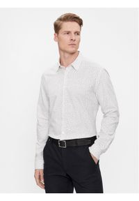 BOSS - Boss Koszula S-Liam-Kent-C1-233 50510014 Biały Regular Fit. Typ kołnierza: kołnierzyk klasyczny. Kolor: biały. Materiał: bawełna