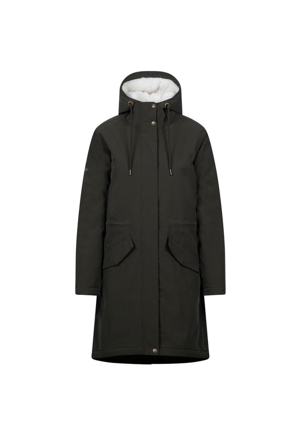 TRESPASS - Damska Kurtka Wodoodporna Vailsom. Kolor: zielony. Sport: turystyka piesza