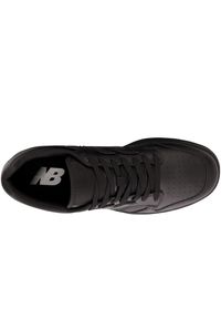 Buty unisex New Balance BB480L3B – czarne. Okazja: na co dzień. Kolor: czarny. Materiał: skóra, dresówka, materiał. Szerokość cholewki: normalna. Sport: turystyka piesza #6