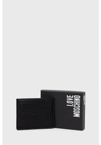 Love Moschino Etui na karty damski kolor czarny. Kolor: czarny #4
