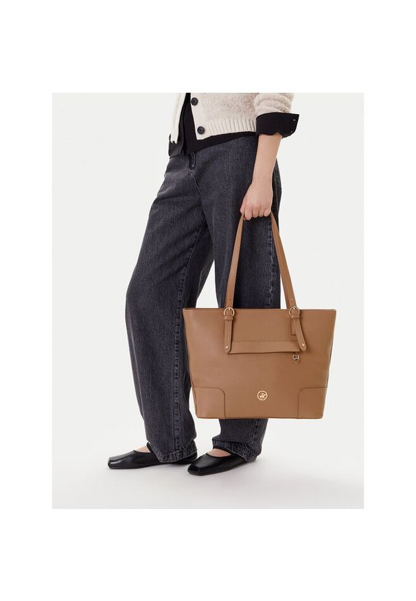 Torebka Beverly Hills Polo Club. Kolor: beżowy