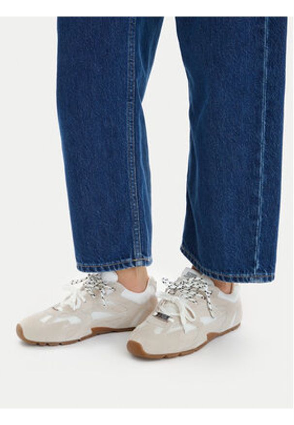 Steve Madden Sneakersy Asiel 11005159 Biały. Kolor: biały. Materiał: zamsz, skóra