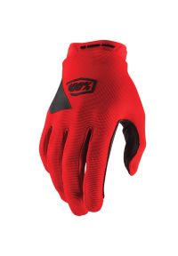 Rękawice 100% ridecamp. Kolor: czerwony. Sport: kolarstwo #1