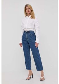 Miss Sixty jeansy Everyday damskie high waist. Stan: podwyższony. Kolor: fioletowy #2