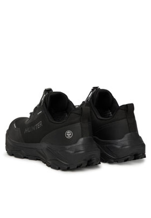 Hunter Trekkingi H8-210 Czarny. Kolor: czarny. Materiał: materiał. Sport: turystyka piesza
