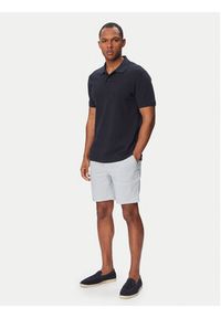 BOSS Szorty materiałowe Kane1 50557537 Niebieski jasny Regular Fit. Kolor: niebieski. Materiał: syntetyk, len #2