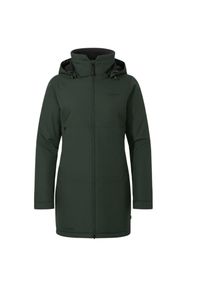 Płaszcz trekkingowy damski Vaude Limford Coat II. Kolor: zielony. Materiał: poliester. Sezon: zima #1