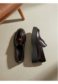 Gino Rossi Loafersy C-CARRIE1 Bordowy. Kolor: czerwony. Materiał: skóra #2