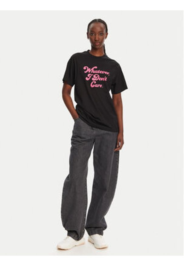 Hugo - HUGO T-Shirt 50539107 Czarny Regular Fit. Kolor: czarny. Materiał: bawełna