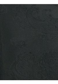 Krawat Męski - Angelo di Monti - Czarny z Fakturą Materiału. Kolor: czarny. Materiał: materiał. Styl: elegancki, wizytowy #3