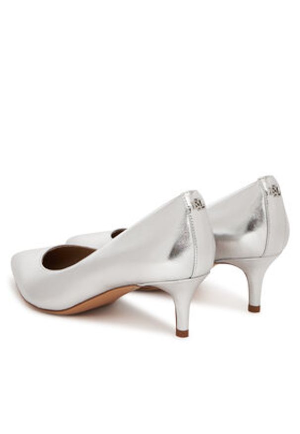 Lauren Ralph Lauren - LAUREN RALPH LAUREN Szpilki 802978834001 Srebrny. Kolor: srebrny. Materiał: skóra. Obcas: na szpilce