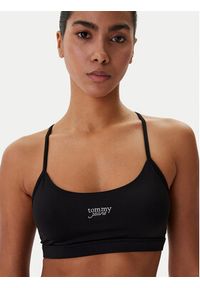 Tommy Jeans Biustonosz top DW0DW22279 Czarny. Kolor: czarny. Materiał: syntetyk #3