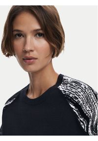 Desigual Sweter Kodiak 25WWJF28 Czarny Regular Fit. Kolor: czarny. Materiał: syntetyk #3