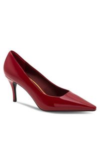 Gino Rossi Szpilki NEL-SLT623-61 Czerwony. Kolor: czerwony. Materiał: skóra, lakier. Obcas: na szpilce #2
