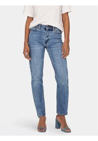 only - ONLY Jeansy Emily 15195573 Niebieski Straight Fit. Kolor: niebieski