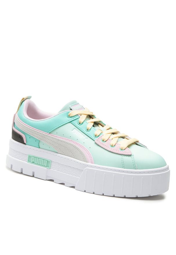 Sneakersy Puma. Kolor: zielony