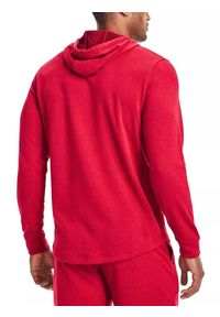 Bluza męska z kapturem Under Armour Rival Try Athlc Dept Hd. Typ kołnierza: kaptur. Kolor: czerwony