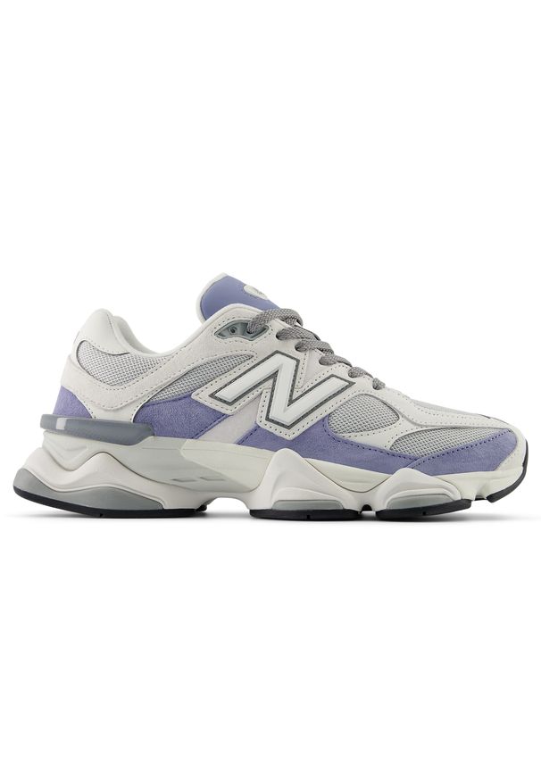 Buty unisex New Balance U9060JBA – szare. Kolor: szary. Materiał: zamsz, skóra, guma. Szerokość cholewki: normalna. Sport: turystyka piesza