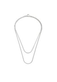 Calvin Klein Naszyjnik 35000592 Srebrny. Materiał: metalowe. Kolor: srebrny