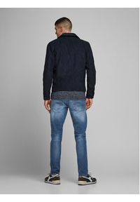 Jack & Jones - Jack&Jones Jeansy Mike 12168290 Niebieski Tapered Fit. Kolor: niebieski