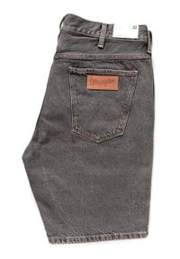 Wrangler - SPODENKI MĘSKIE WRANGLER 5 POCKET SHORT DESERT BLACK W14CRJ26N. Materiał: jeans #6