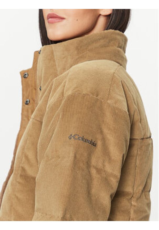 columbia - Columbia Kurtka zimowa Ruby Falls™ Novelty Jacket Brązowy Regular Fit. Kolor: brązowy. Materiał: syntetyk, bawełna. Sezon: zima