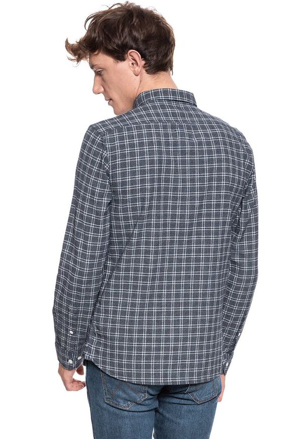 Lee - KOSZULA LEE REFINED BUTTON DOWN MIDNIGHT NAVY L882OQMA 112123594. Typ kołnierza: button down. Materiał: bawełna