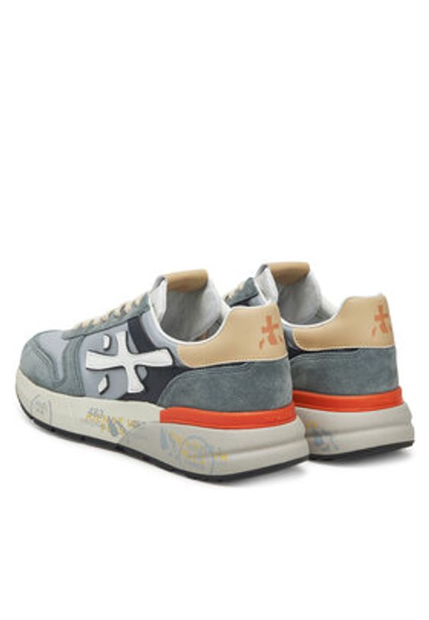 Premiata Sneakersy Mick Var 7245 Szary. Kolor: szary. Materiał: materiał