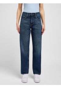 Lee - DAMSKIE SPODNIE LEE RIDER CLASSIC HYPER DARK 112354414