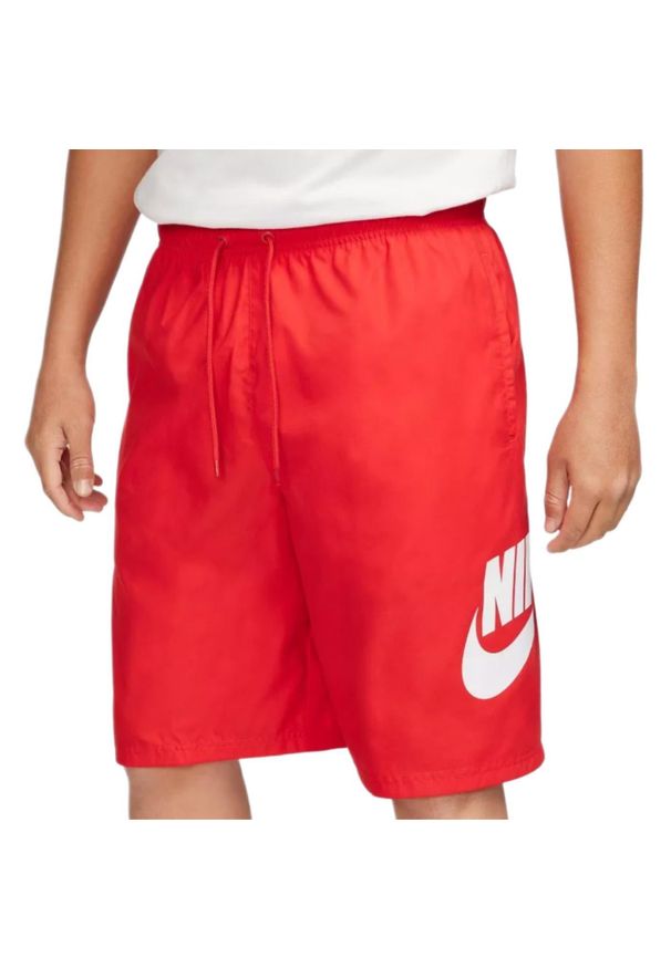 odzież Męskie Nike. Kolor: czerwony. Długość: krótkie. Sezon: lato