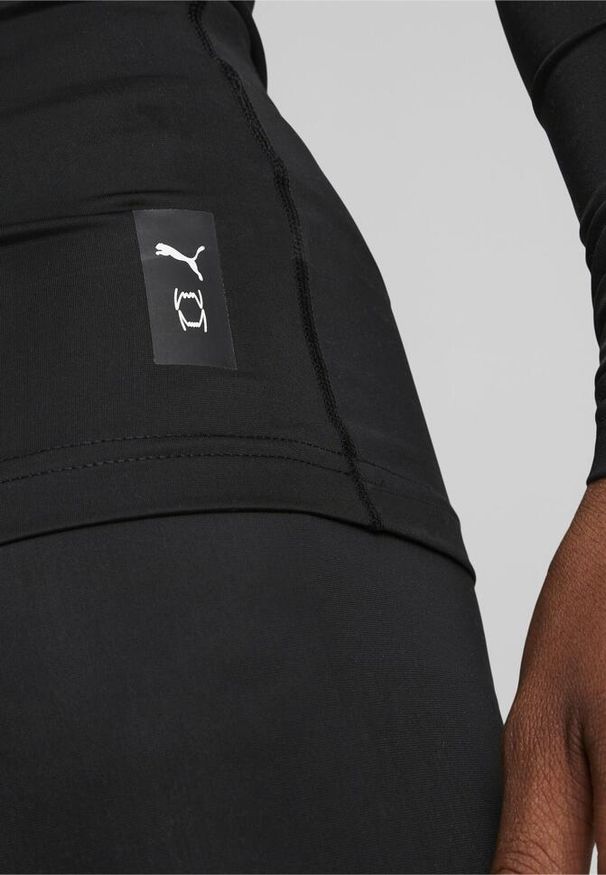 Dżersej z długim rękawem Puma Hoops Team Baselayer. Kolor: czarny. Materiał: jersey. Długość rękawa: długi rękaw. Długość: długie. Sport: koszykówka
