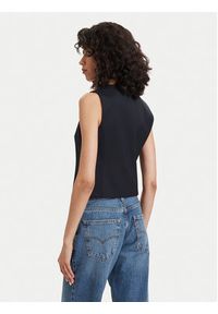 TOMMY HILFIGER - Tommy Hilfiger Kamizelka WW0WW48882 Granatowy Regular Fit. Kolor: niebieski. Materiał: syntetyk #3