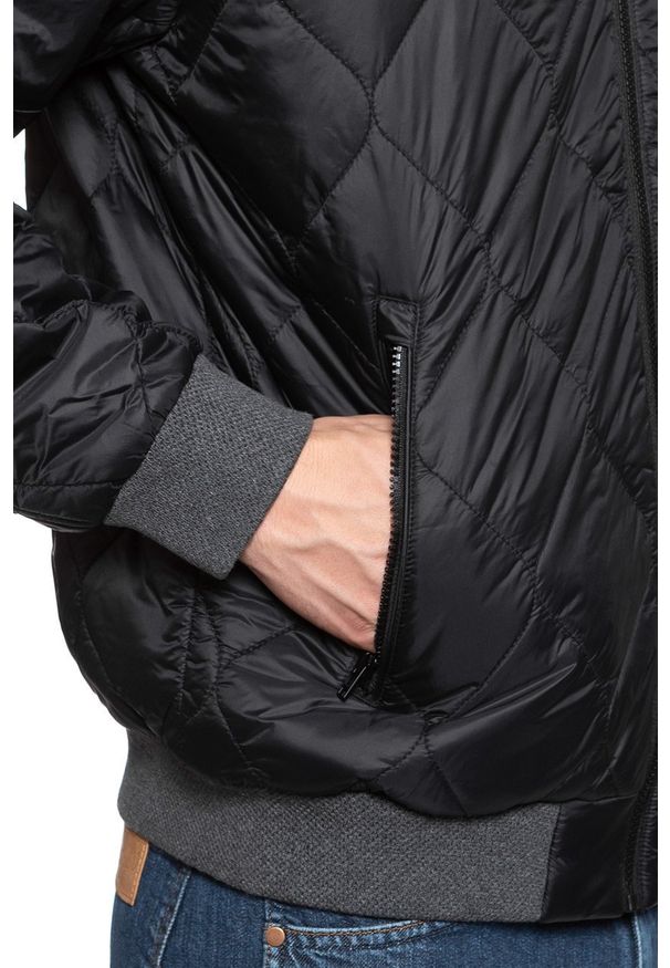 Wrangler - KURTKA WRANGLER BOMBER JACKET BLACK W4A6Y8100 112129075