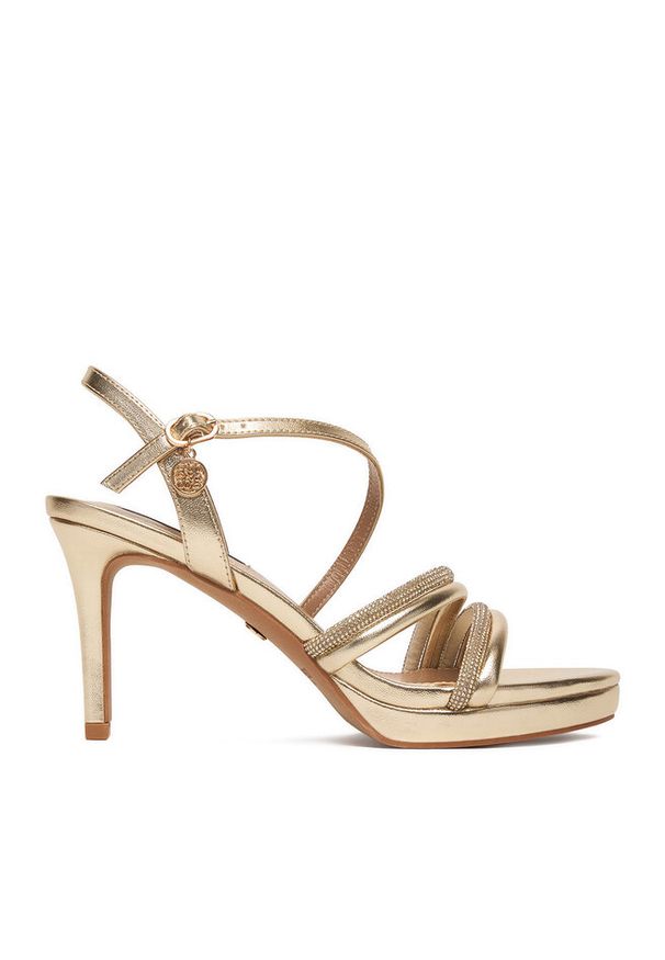 Sandały Nine West. Kolor: złoty