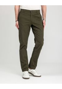 MARCUS - Męskie Spodnie Materiałowe Marcus Gerry Chino 5052 Olive Green 16-200126. Materiał: materiał #2