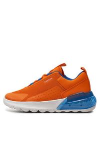 Geox Sneakersy J Activart Illuminus J45LYA 0149J C2008 D Pomarańczowy. Kolor: pomarańczowy. Materiał: materiał, mesh #6