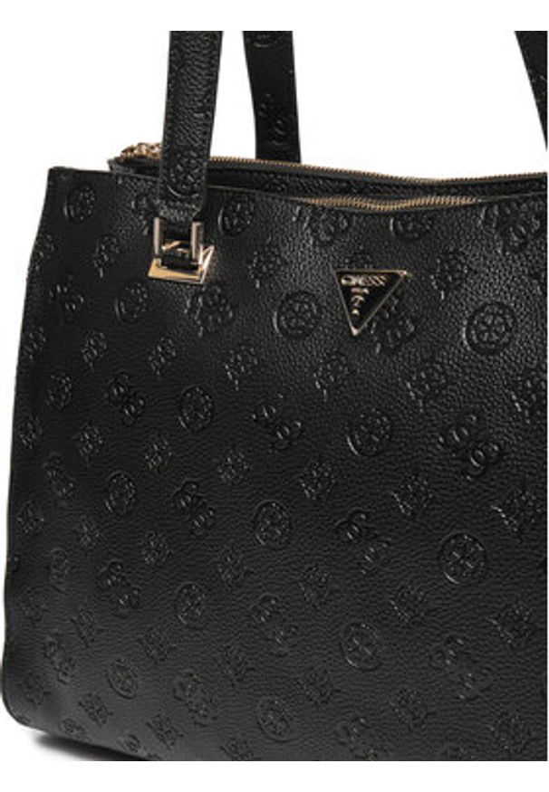 Guess Torebka TWP934 99110 Czarny. Kolor: czarny. Materiał: skórzane