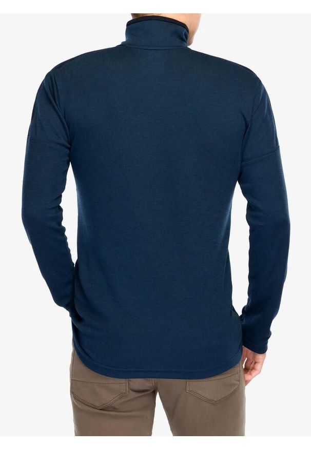 Bluza bez kaptura męska Helly Hansen HP 1/2 Zip Pullover 2.0. Typ kołnierza: bez kaptura. Kolor: niebieski