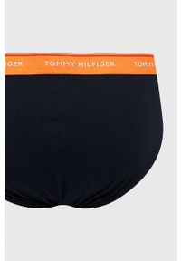 TOMMY HILFIGER - Tommy Hilfiger slipy (3-pack) męskie kolor granatowy. Kolor: niebieski #5
