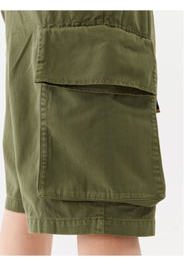 Pinko Szorty jeansowe Ronf 101978 A0D5 Khaki Regular Fit. Kolor: brązowy. Materiał: bawełna