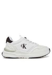 Sneakersy Calvin Klein Jeans. Kolor: biały