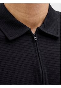 Jack & Jones Polo Benja 12269338 Czarny Regular Fit. Typ kołnierza: polo. Kolor: czarny. Materiał: bawełna #5