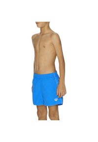 Spodenki szorty chłopięce sportowe plażowe na basen plażę Arena Bywax. Kolor: niebieski, wielokolorowy, biały #1