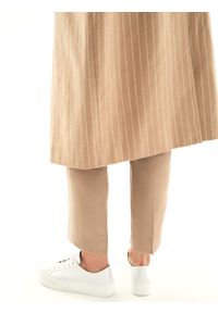 Kazar - Białe sneakersy damskie. Kolor: biały. Materiał: skóra. Szerokość cholewki: normalna #7